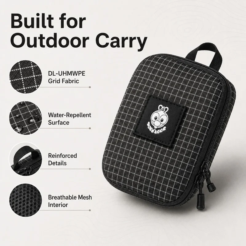 Edc Carry Pocket Pouch - Водонепроницаемый органайзер-чехол EDC из сетчатой ткани
