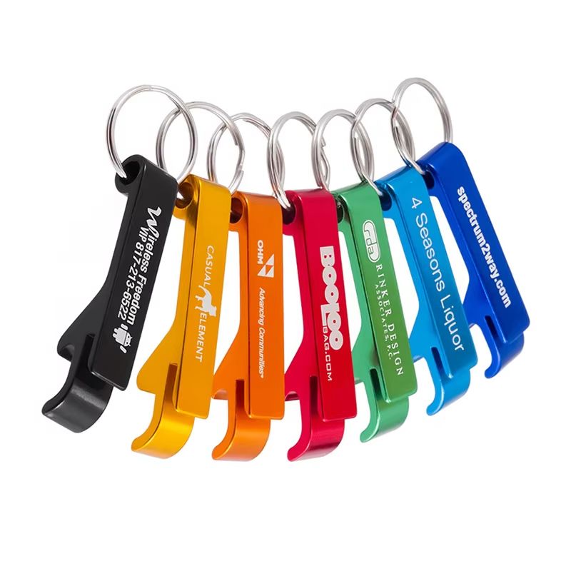 Bottle Opener Keyring - Персонализированный брелок-открывалка для бутылок с гравировкой,