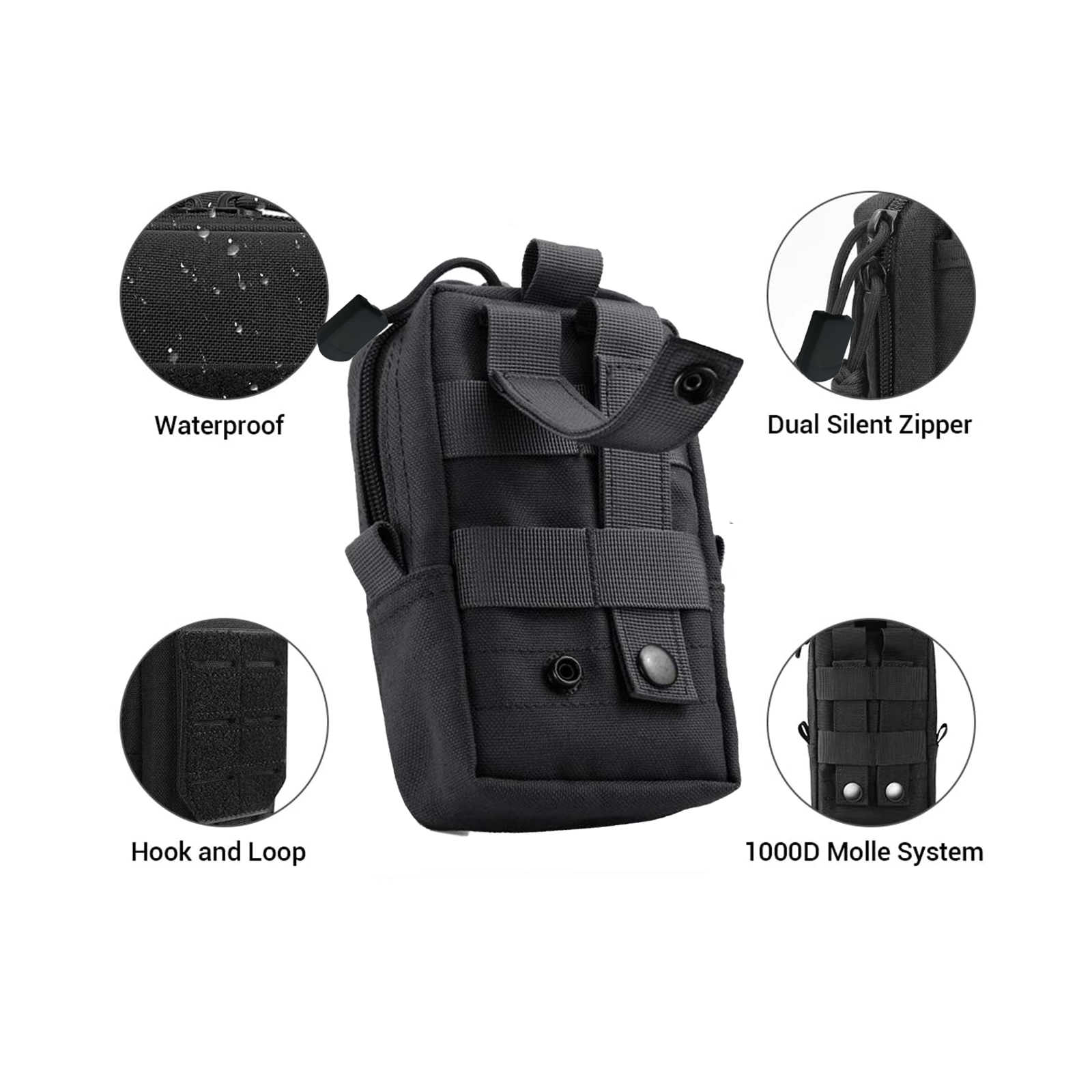 Тактический чехол Molle, поясн – обзор и цена Edc Carry Bag