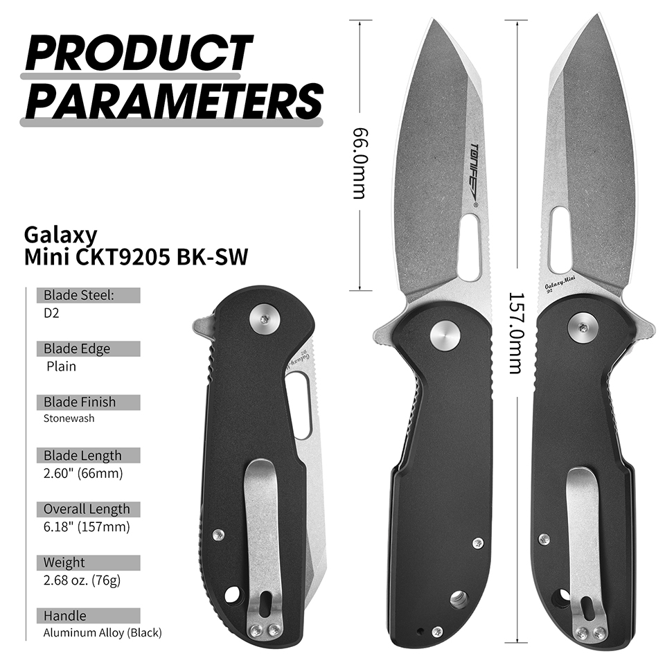 Складной нож TONIFE Galaxy Min – обзор и цена Edc Carry Pocket Knife